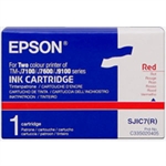 Epson S020405 / SJIC7 inkt cartridge rood (origineel)